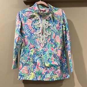Lilly Pulitzer Mermaid Popover Sz S